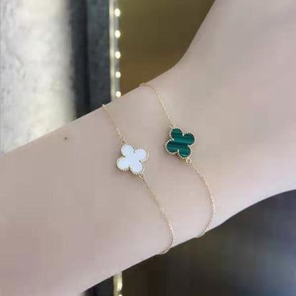 925 Silver Clover Jewelry Set