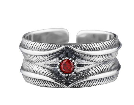 Feather Ring – 925 Sterling Silver