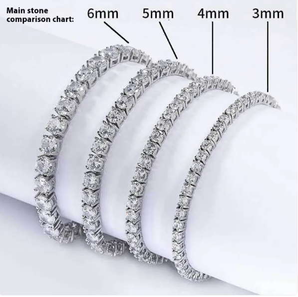 Classic Zircon Tennis Bracelet