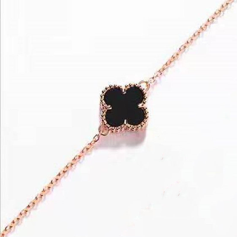 925 Silver Clover Jewelry Set