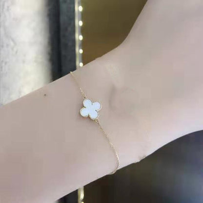 925 Silver Clover Jewelry Set