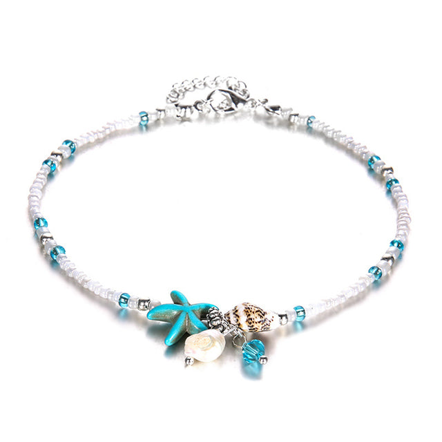 Conch Rice Zhuhai Star Anklet for Summer Fashion