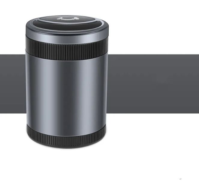 LED Car Ashtray with Auto-Sensing Lid