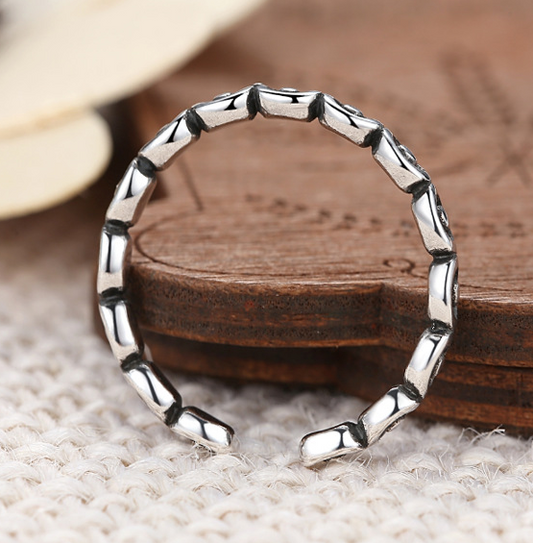Vintage Open Ring – 925 Silver