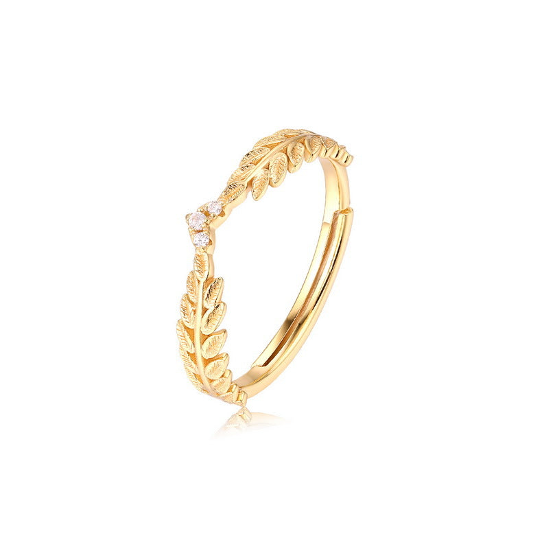 Retro Silver-Tone Statement Ring