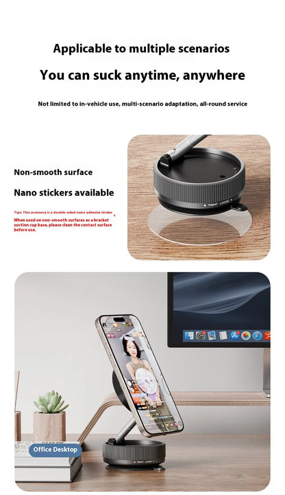 Vacuum Magnetic Phone Holder