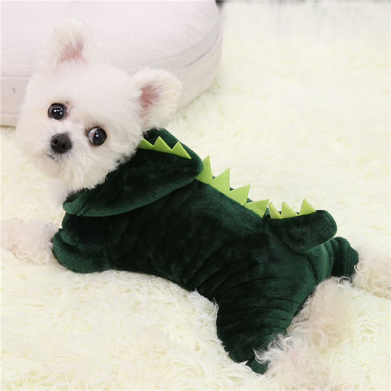 Cozy Dinosaur Pet Costume