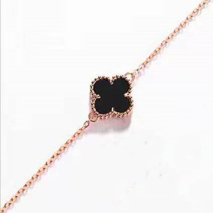 925 Silver Clover Jewelry Set