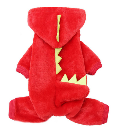 Cozy Dinosaur Pet Costume